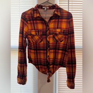 Knotted flannel